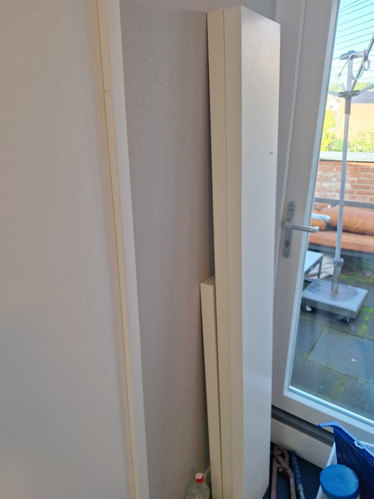 ikea wandplanken, Ophalen