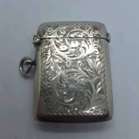 Antiek zilveren Tondeldoosje, Ophalen of Verzenden, Zilver
