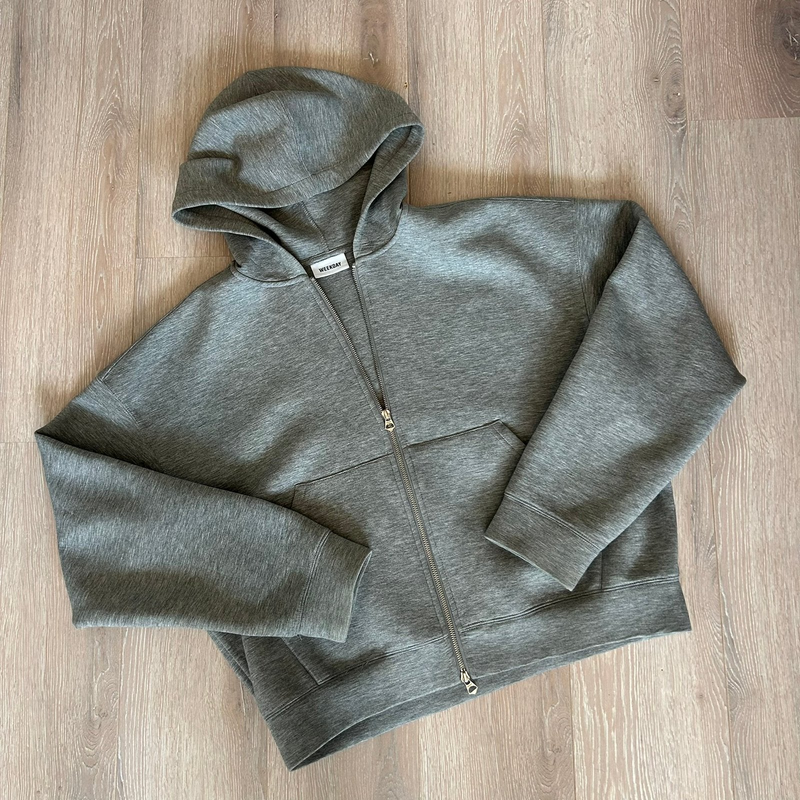 Weekday Zip Up, Ophalen of Verzenden, Zo goed als nieuw, Maat 52/54 (L), Grijs