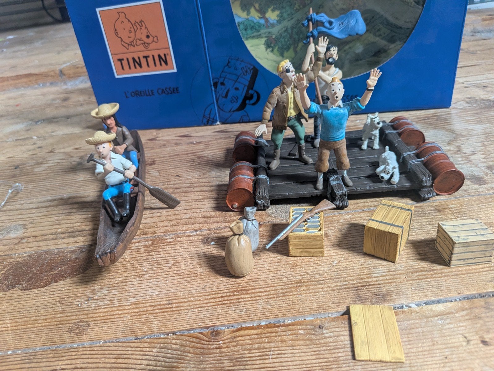 Moulinsart Tintin/Kuifje  Het Gebroken Oor & Cokes in Voor, Ophalen of Verzenden, Gebruikt