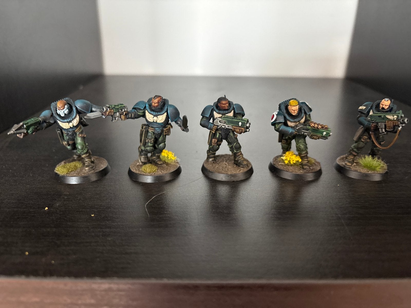 Warhammer 40k Space Marine Scouts - 5 Modellen, Ophalen of Verzenden, Gebruikt