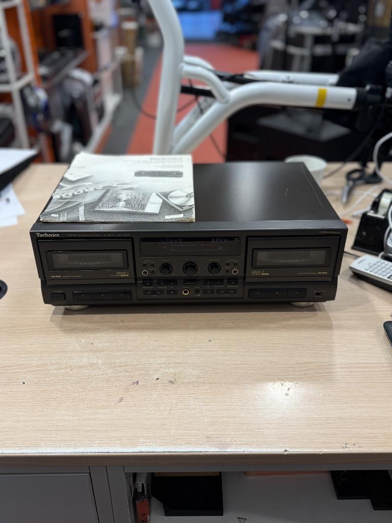 Technics RS-TR979 dubbel vintage cassettedeck, Audio, Tv en Foto, Cassettedecks, Dubbel, Technicsland, Technics, Info@technics.nl
