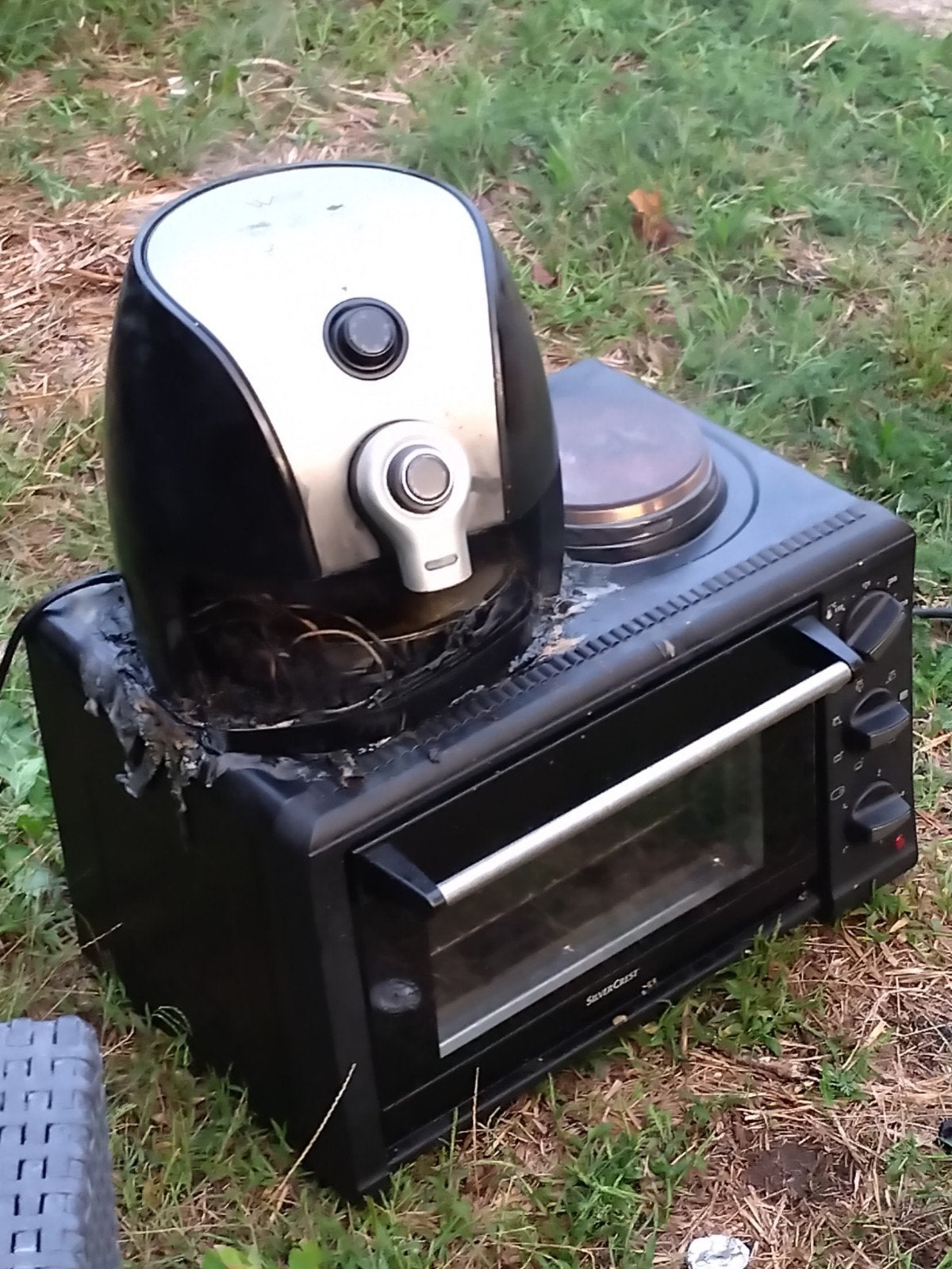 airfryer oven combi, licht gebruikte staat, 45 tot 50 cm, Gebruikt, IKEA, Ophalen of Verzenden