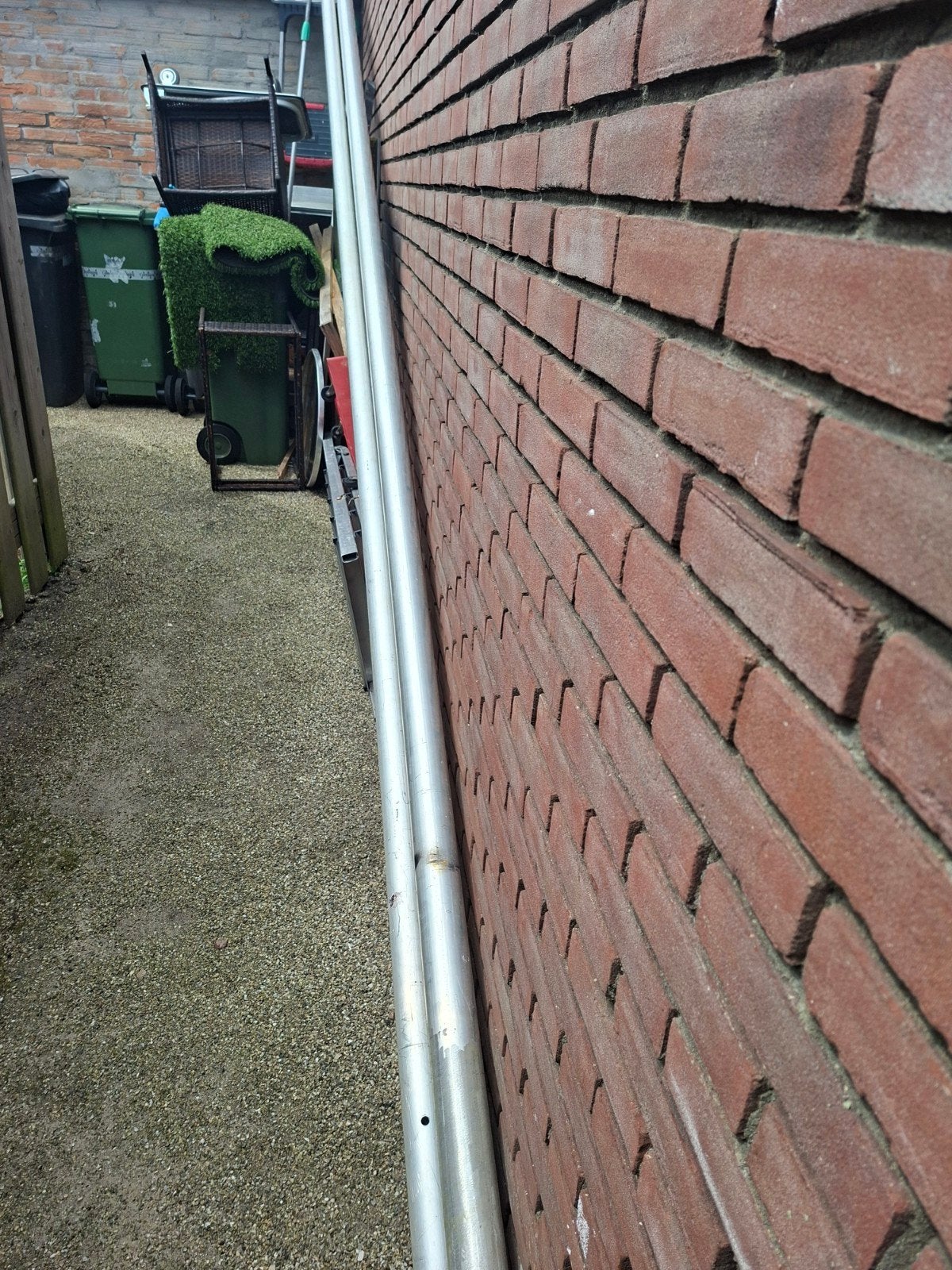 Aluminium buizen 2 bij 6 meter ..., Telecommunicatie, Antennes en Masten, Ophalen of Verzenden, Mast