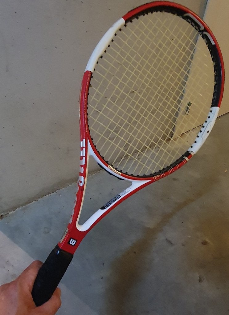 Tennis racket - Wilson, Ophalen, Gebruikt, L4, Wilson