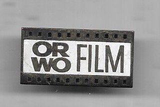 EMAILE ORWO FILM BROCHE SPELD, Ophalen of Verzenden, Gebruikt, Overige onderwerpen, Speldje of Pin
