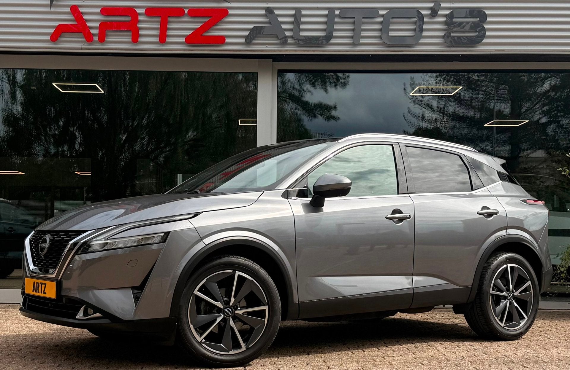 Nissan Qashqai 1.3 MHEV Xtronic Tekna Plus | Leder | Massage, Auto's, Nissan, Leder, Bedrijf, Hybride Elektrisch/Benzine, Qashqai