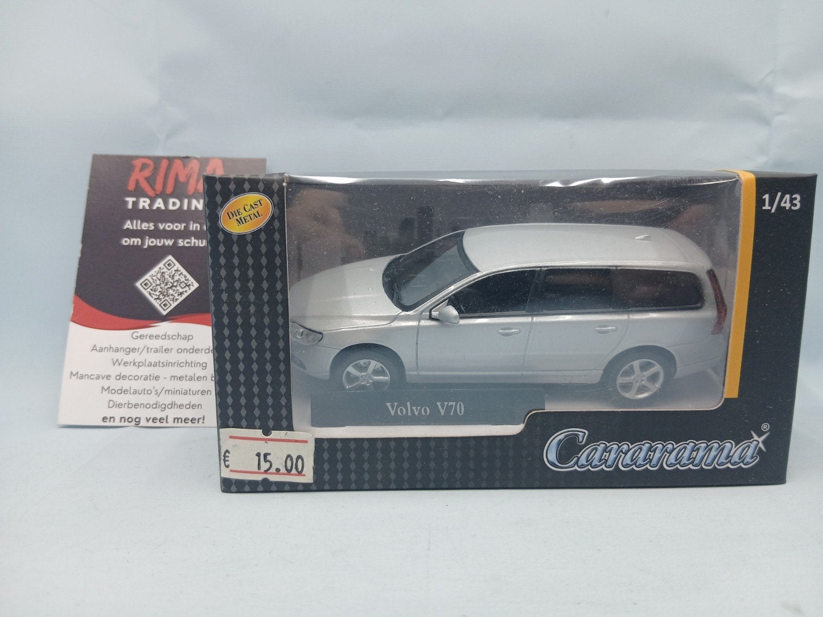 Cararama Volvo V70 Modelauto 1/43 Die Cast Metal, Ophalen of Verzenden, Nieuw, Auto, Overige merken