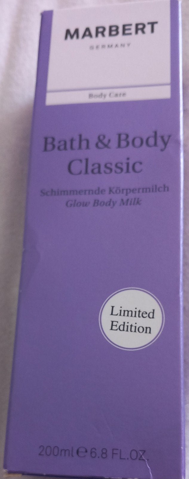 Marbert Bath & Bodylotion, Ophalen, Nieuw, Gehele gezicht, Verzorging