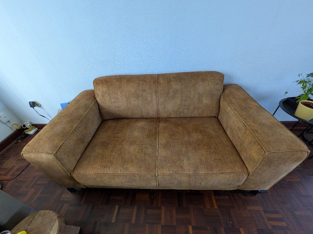 Tweezits bank, Huis en Inrichting, Ophalen, Gebruikt, 150 tot 200 cm, Tweepersoons