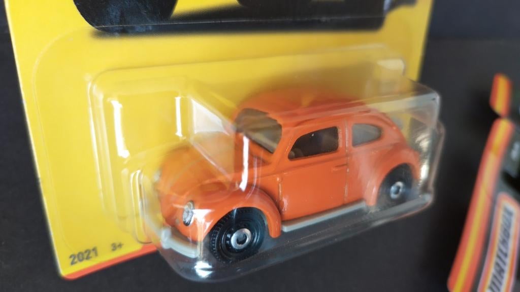 Volkswagen VW Beetle 1:64 3inch Matchbox Germany Series Pol, Auto, Nieuw, Mattel, .