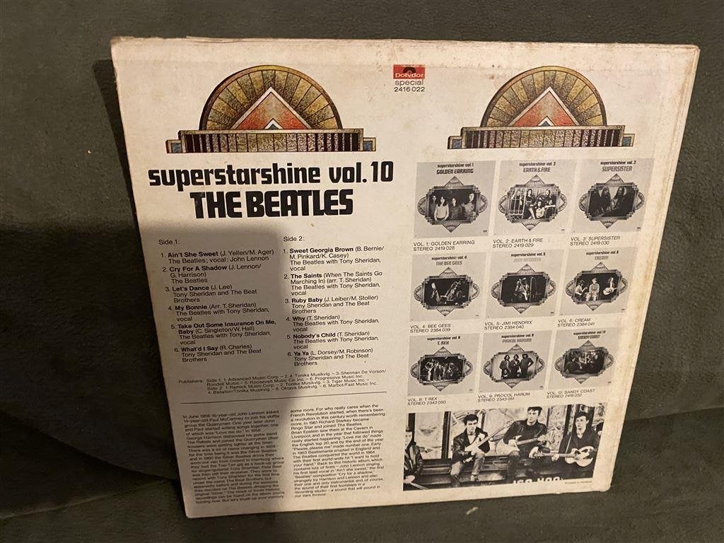 The Beatles - The beatles superstarshine vol.10 [1076], Verzenden, Zo goed als nieuw, 12 inch, Poprock