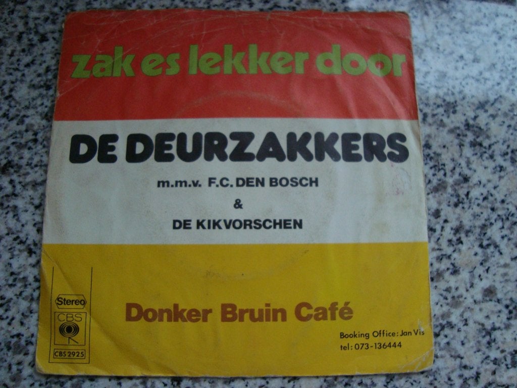 De deurzakkers, zak es lekker door, Ophalen of Verzenden, Zo goed als nieuw, Nederlandstalig