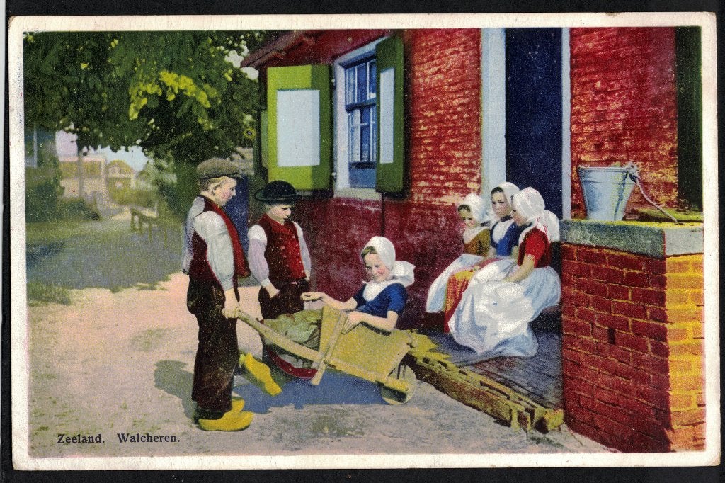 Zeeland Walcheren. Postzegel 1937 Wereld Jamboree., Ophalen of Verzenden, 1920 tot 1940, Gelopen, Zeeland
