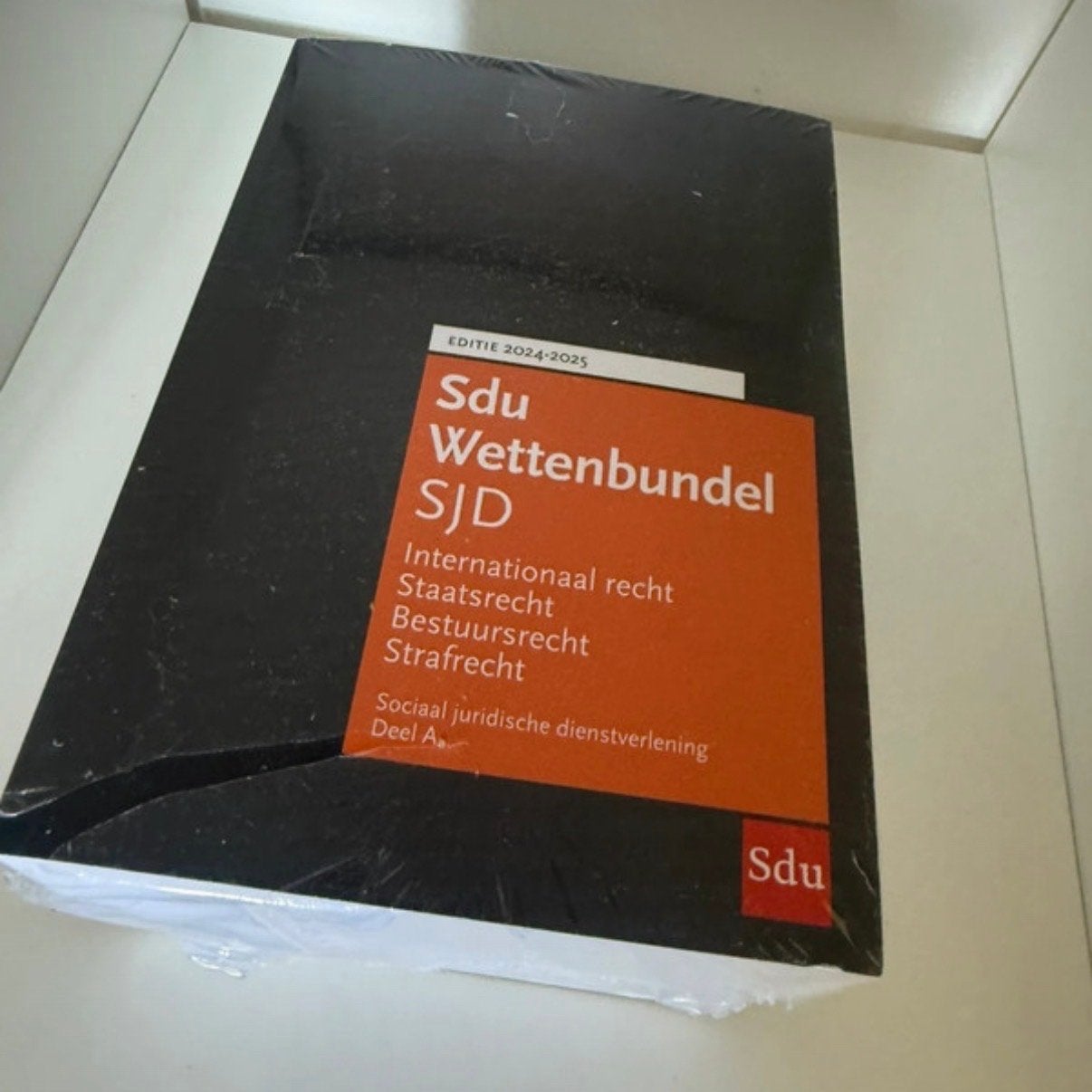 Sdu Wettenbundel SJD 2024-2025 - Nieuw in seal, Ophalen, Gamma, Nieuw, HBO