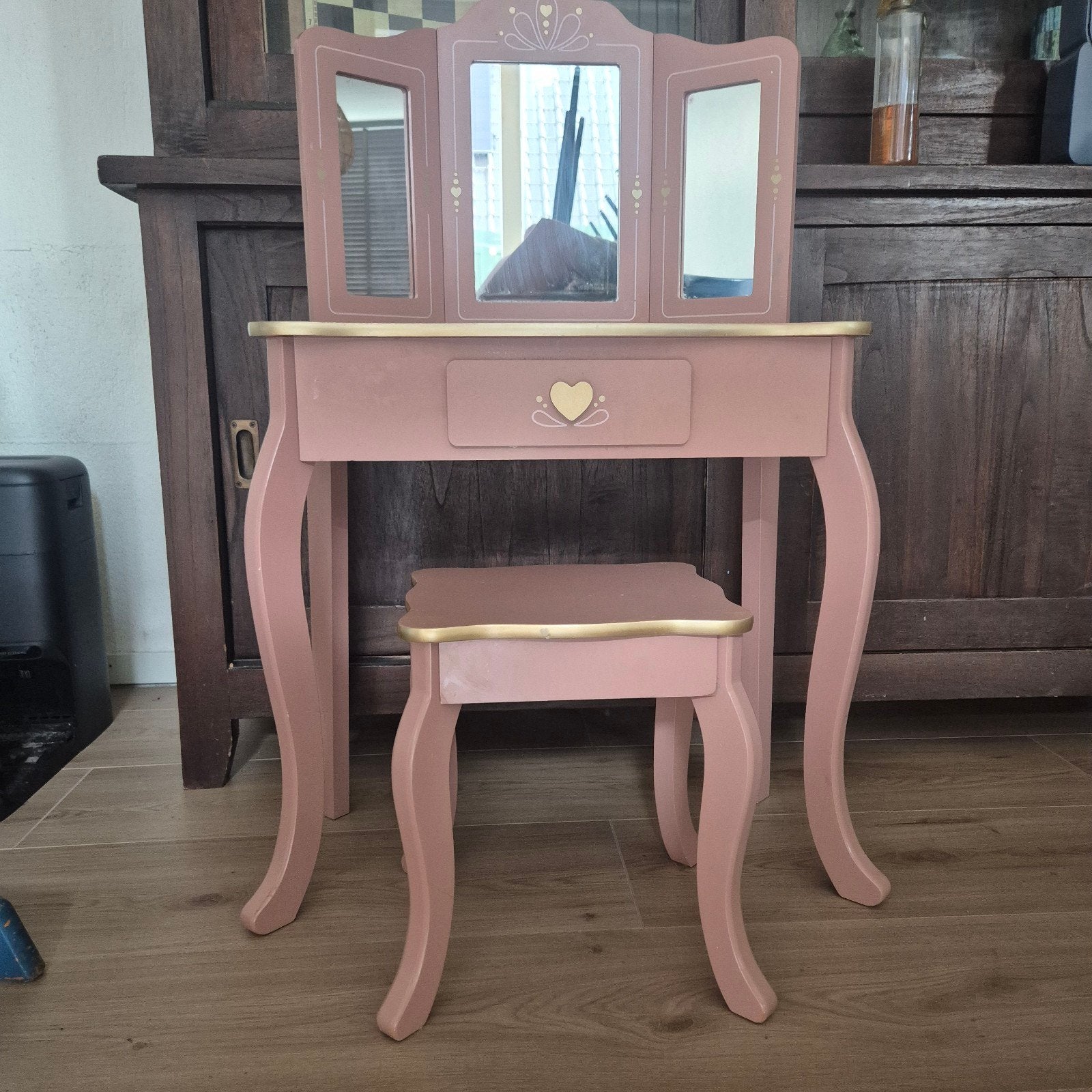 Meisjes make up tafel, Ophalen of Verzenden, Gebruikt