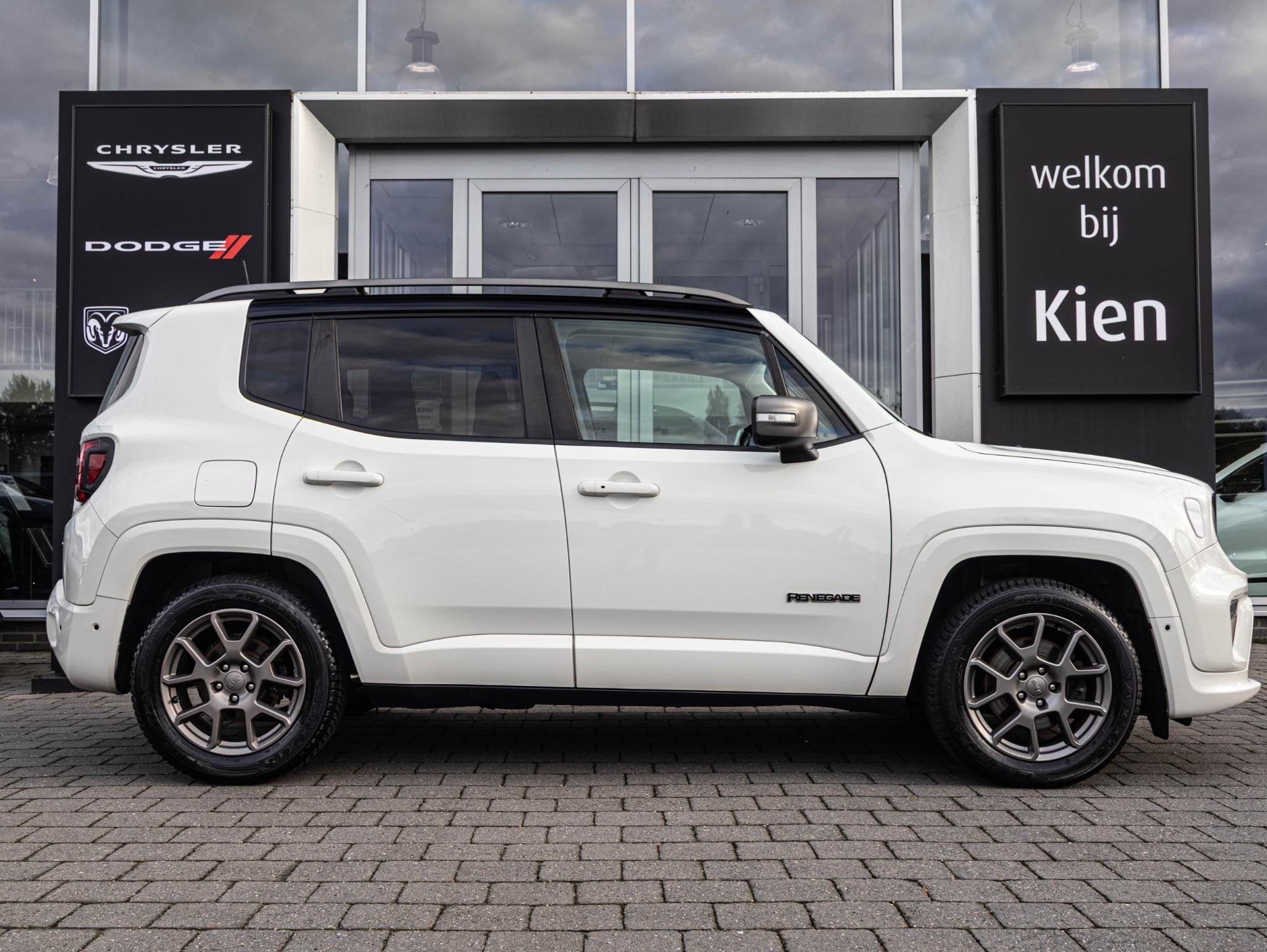 Jeep Renegade 1.0T Limited | Navigatie | PDC | Led | Cruise, Auto's, Voorwielaandrijving, Adaptive Cruise Control, Stof, Wit