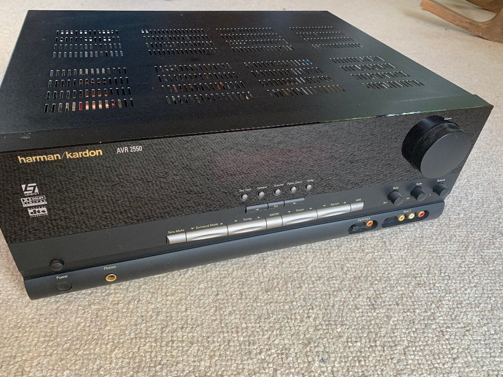 Harman/Kardon  AVR 2550 versterker+afstandsbediening, Audio, Tv en Foto, Zo goed als nieuw, 120 watt of meer, Ophalen, Overige merken