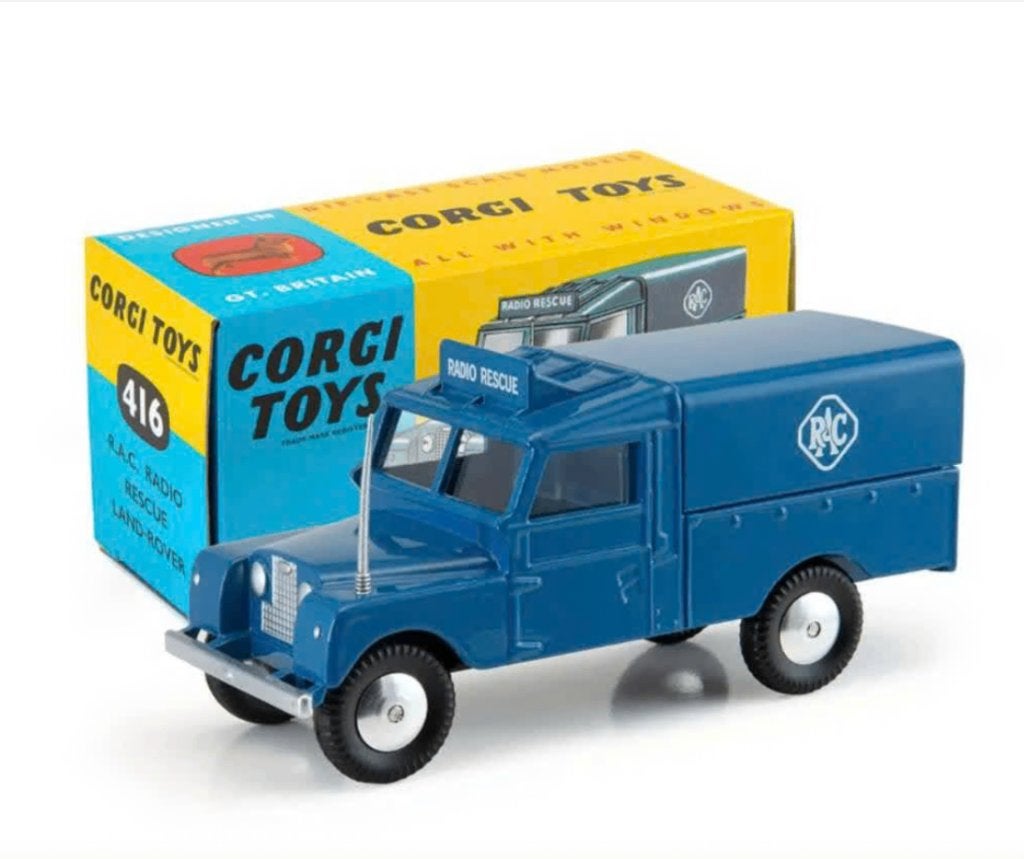 Land Rover RAC Radio Rescue Corgi NEW schaal 1/46 ref. 416
