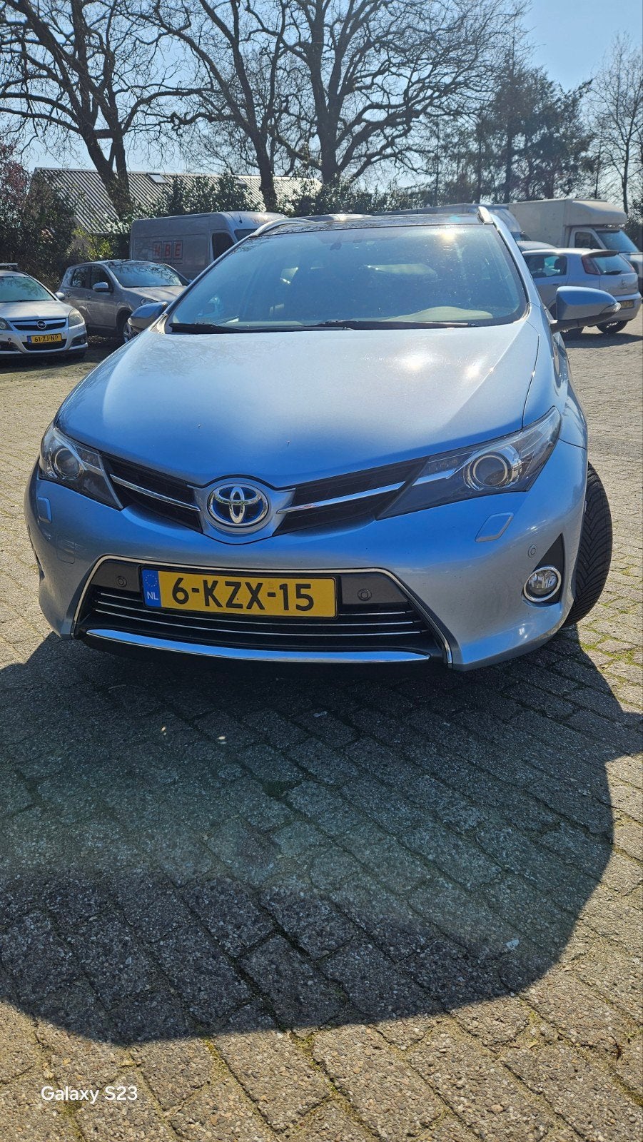 Toyota Auris 1.8 Hybrid Touring Sports CVT 2013 Blauw, Auto's, Toyota, 345 kg, Blauw, Origineel Nederlands, 1798 cc
