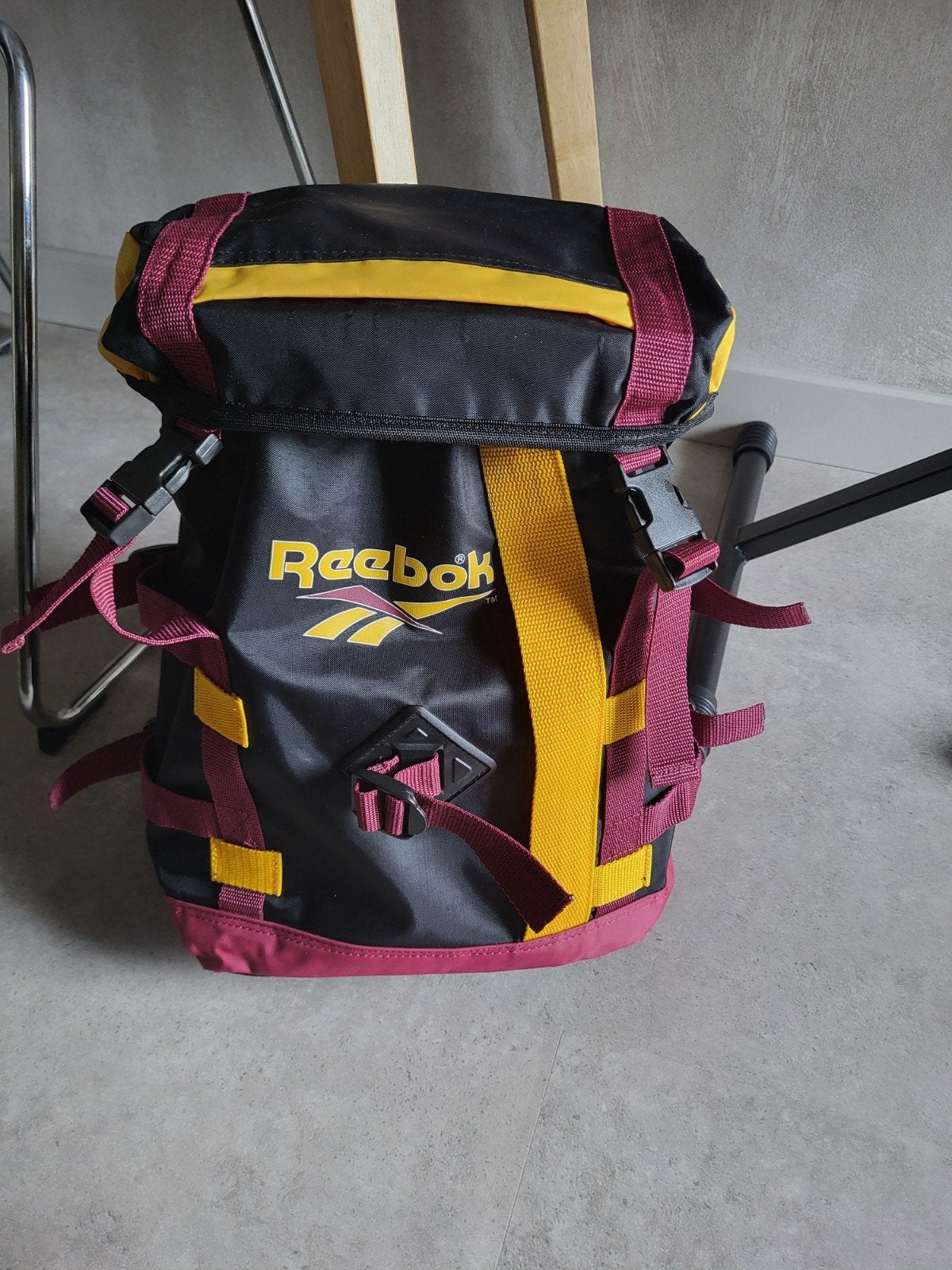 Vintage 90s Reebok Vector Backpack, Ophalen of Verzenden, Zo goed als nieuw, Overige merken