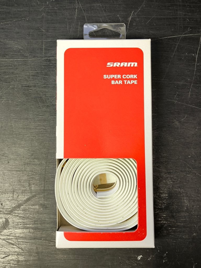 SRAM STUURLINT WIT BAR TAPE SUPERCORK WHITE, Stuur, Gravelbike, Nieuw, Ophalen of Verzenden