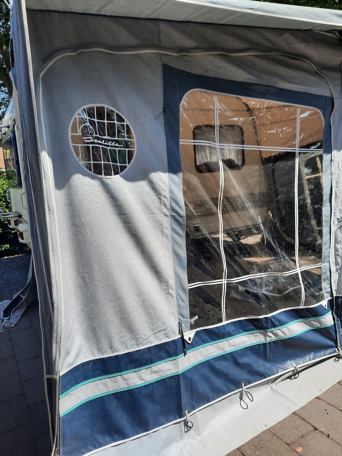 Isabella Ambassador 2504 voortent maat 9, Caravans en Kamperen, Ophalen, Zo goed als nieuw