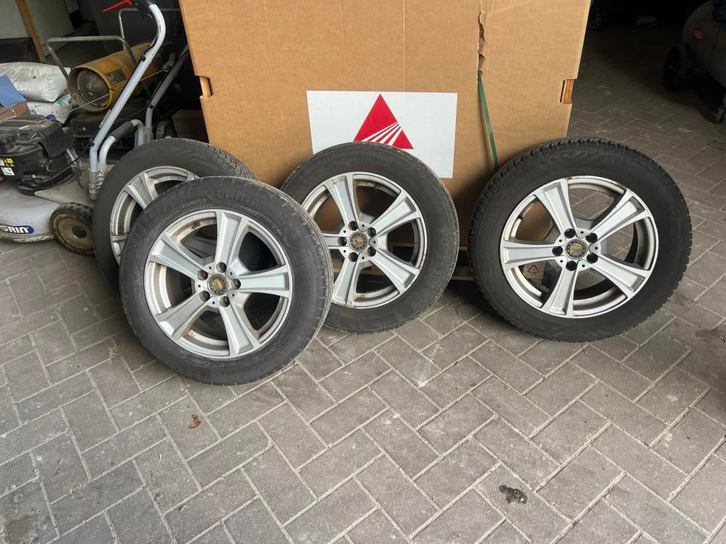 Mooie velgen!  17 inch velgen met zomerbanden, Ophalen, Gebruikt