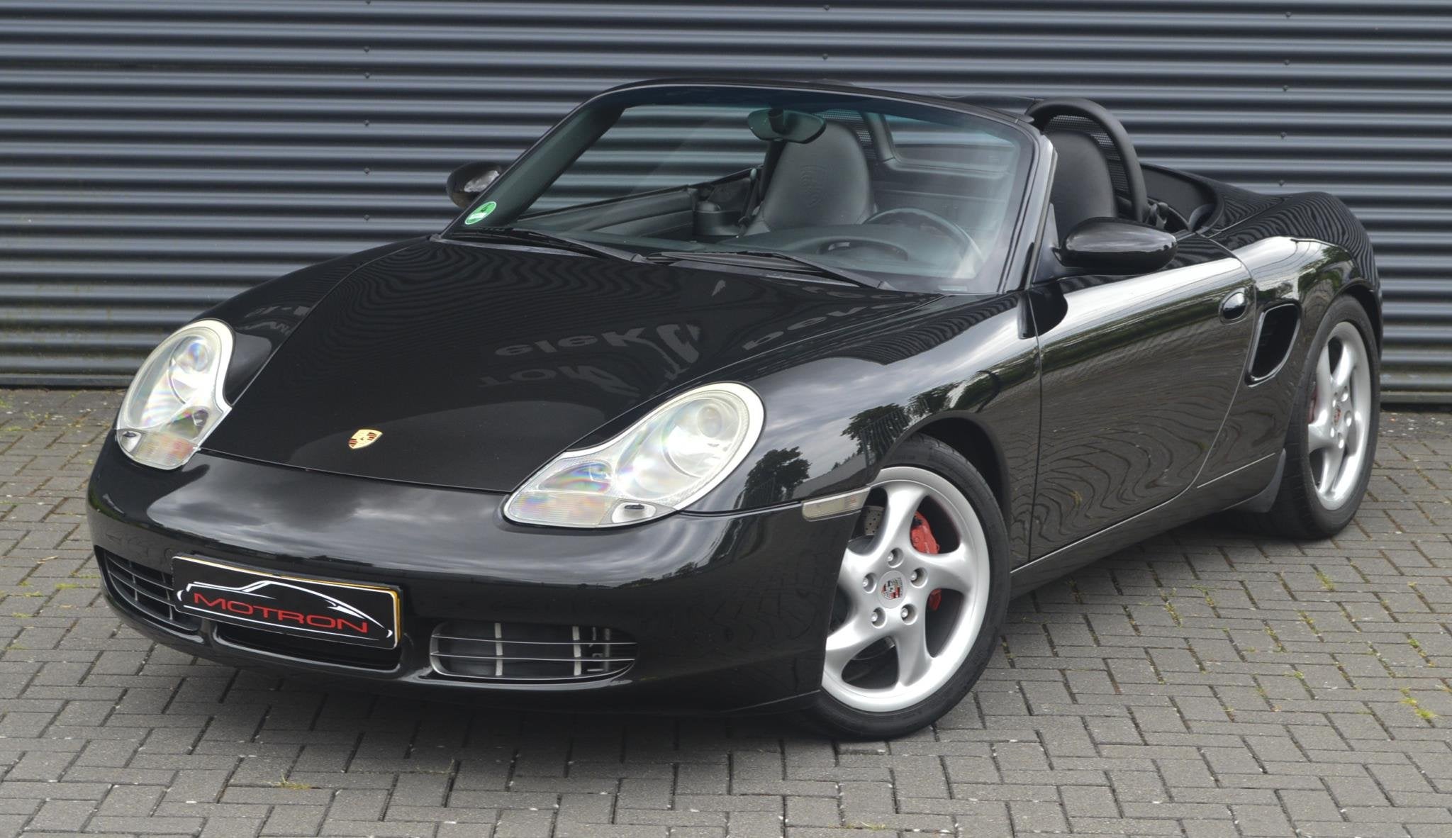 Porsche Boxster 986 S 3.2 Porsche Boxster S 986 3.2 Tiptroni, Auto's, Automaat, Achterwielaandrijving, Gebruikt, Zwart