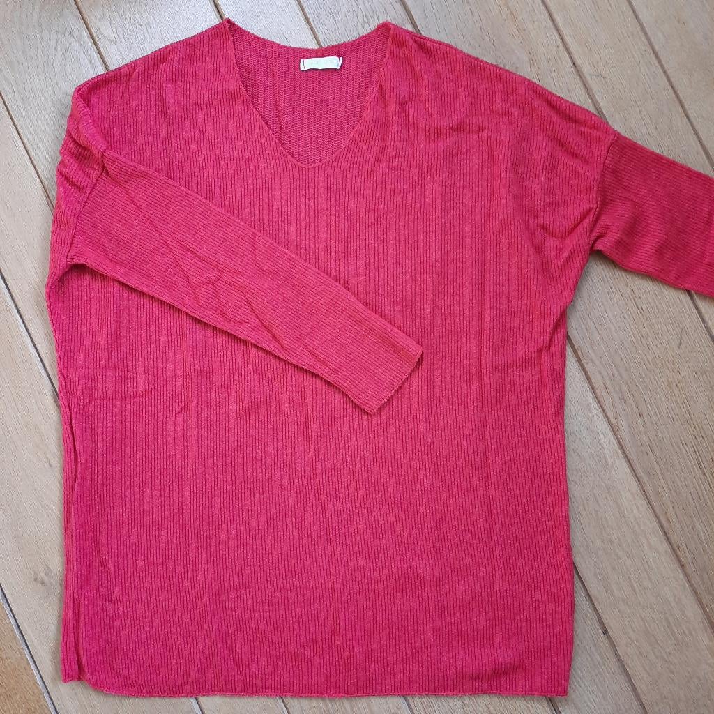 Made in Italy trui rood maat M - nieuw -, Made in Italy, Ophalen of Verzenden, Nieuw, Rood