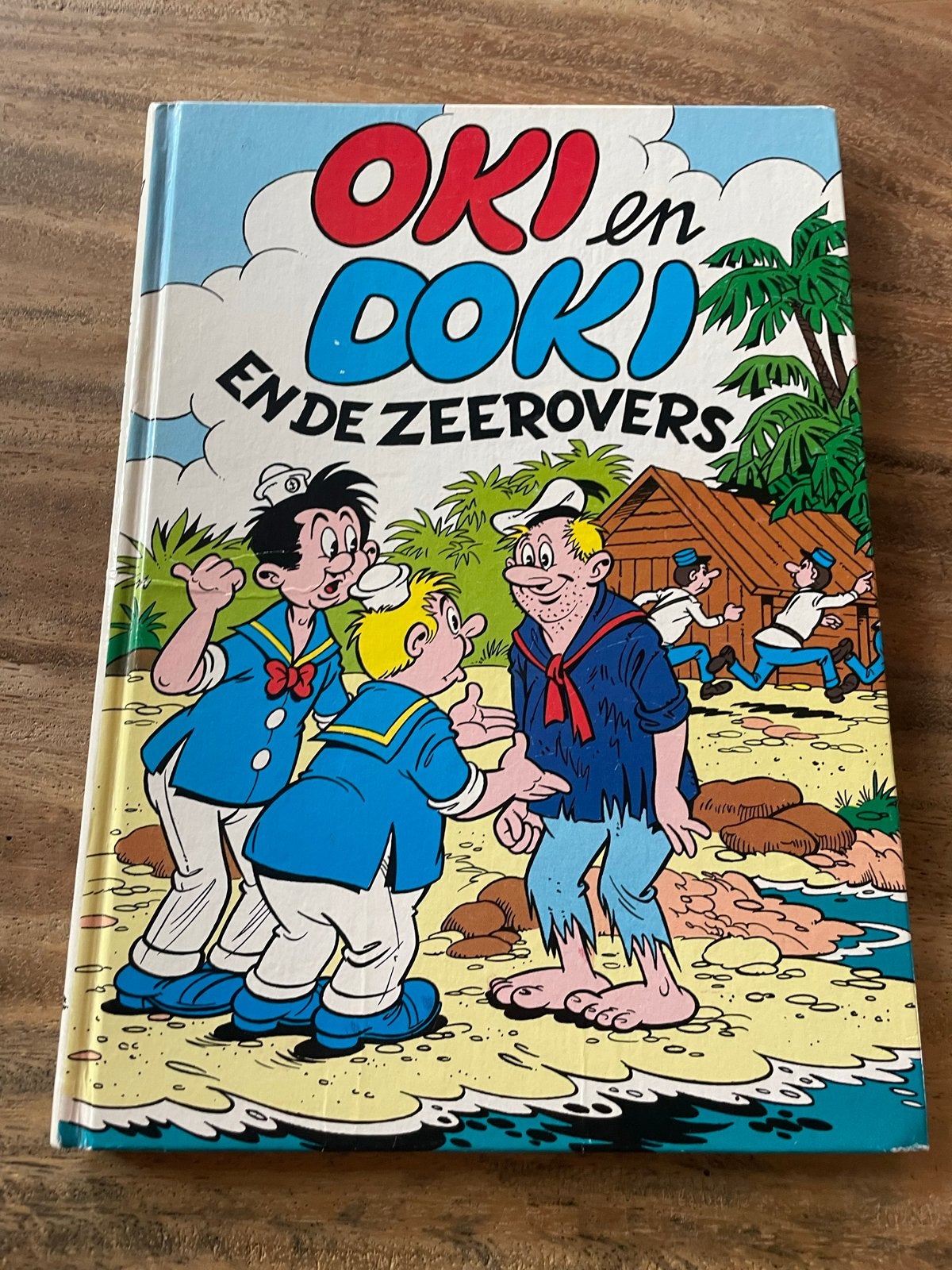 Oki en Doki en de Zeerovers - Stripboek, Eén stripboek, Ophalen of Verzenden, Gelezen
