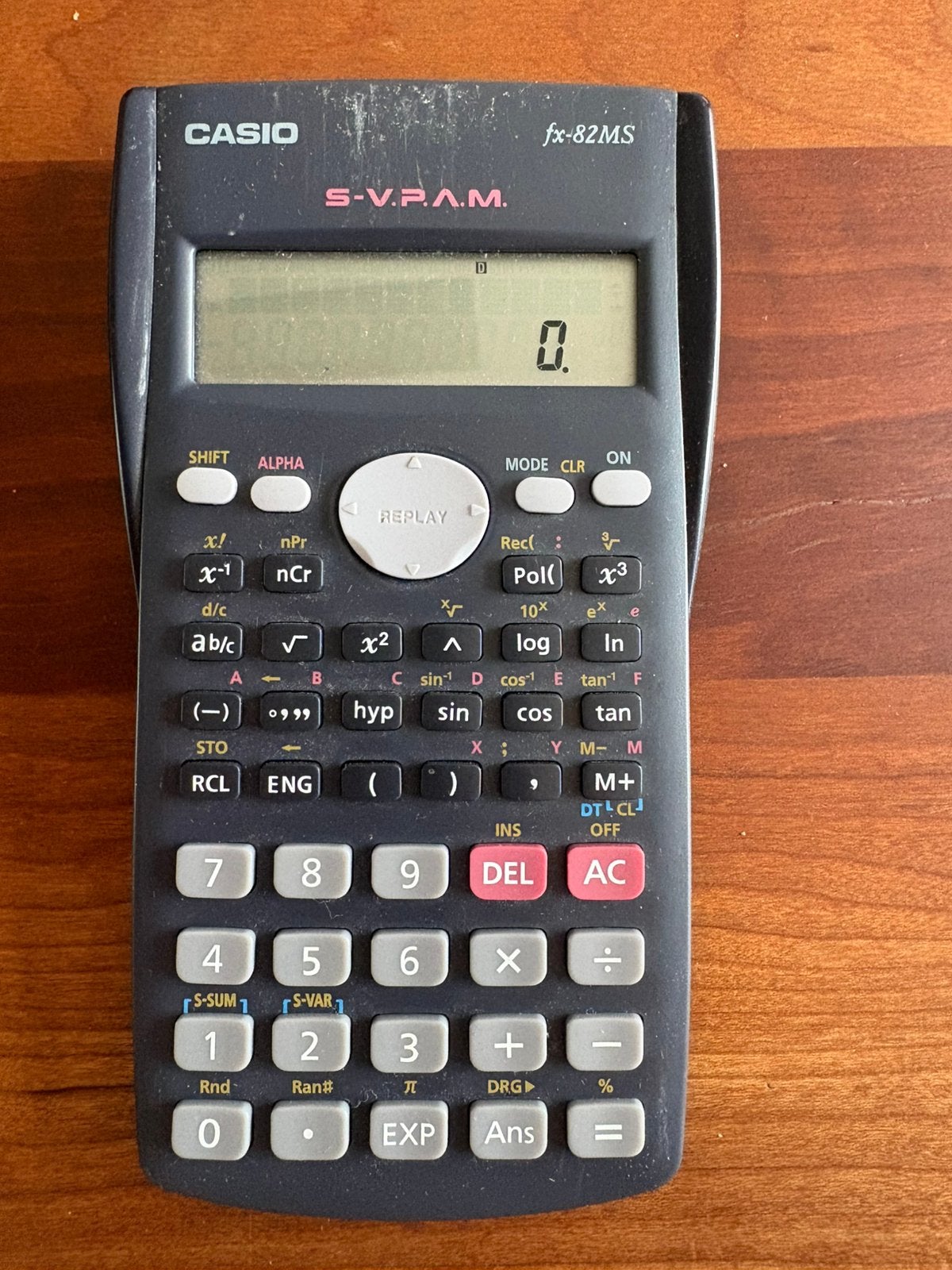 Casio fx-82MS rekenmachine, Ophalen of Verzenden, Gebruikt