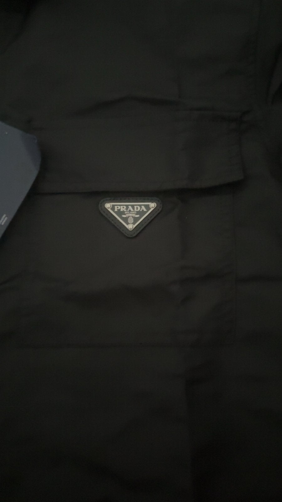 Prada Nylon Overhemd - Zwart, Ophalen of Verzenden, Nieuw, Zwart, Overige halswijdtes