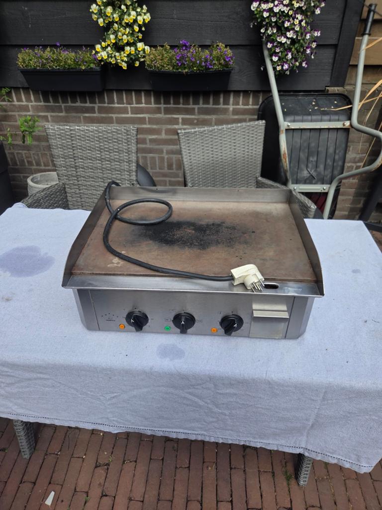 Professionele Bakplaat - Ideaal voor Horeca of Thuisgebruik, Witgoed en Apparatuur, Grillplaten, Ophalen of Verzenden, Gebruikt