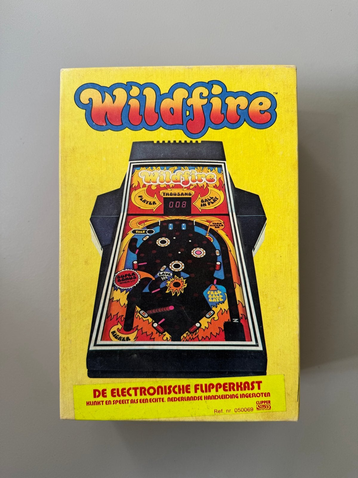 Wildfire Electronic Pinball van Parker Brothers (defect), Overige merken, Gebruikt, Elektronisch, Onderdeel of Defecte kast