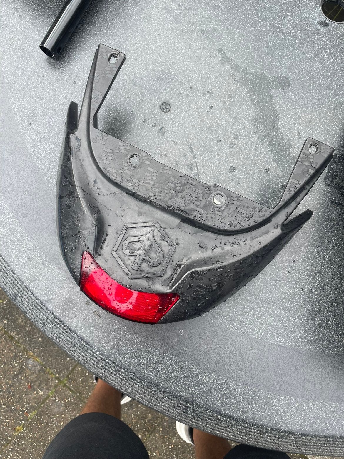 Zip achter spoiler in perfecte staat, Fietsen en Brommers, Ophalen, Zo goed als nieuw, Benzine, Zip