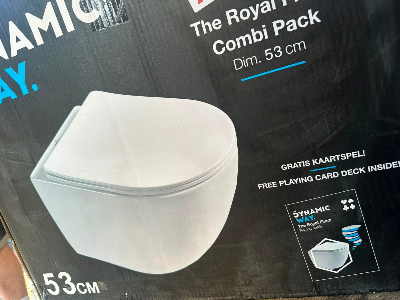 Complete set voor uw wc, Ophalen, Zo goed als nieuw, Toilet
