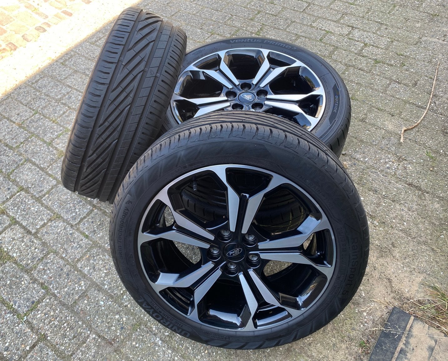 18” Ford Focus Active velgen + TPMS + 215/50 R18 banden, Auto-onderdelen, Banden en Velgen, 18 inch, 215 mm, Banden en Velgen