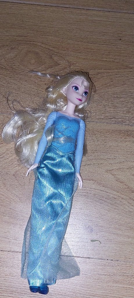 Modepop/Barbiepop Frozen (Elsa), Ophalen of Verzenden, Gebruikt, Barbie