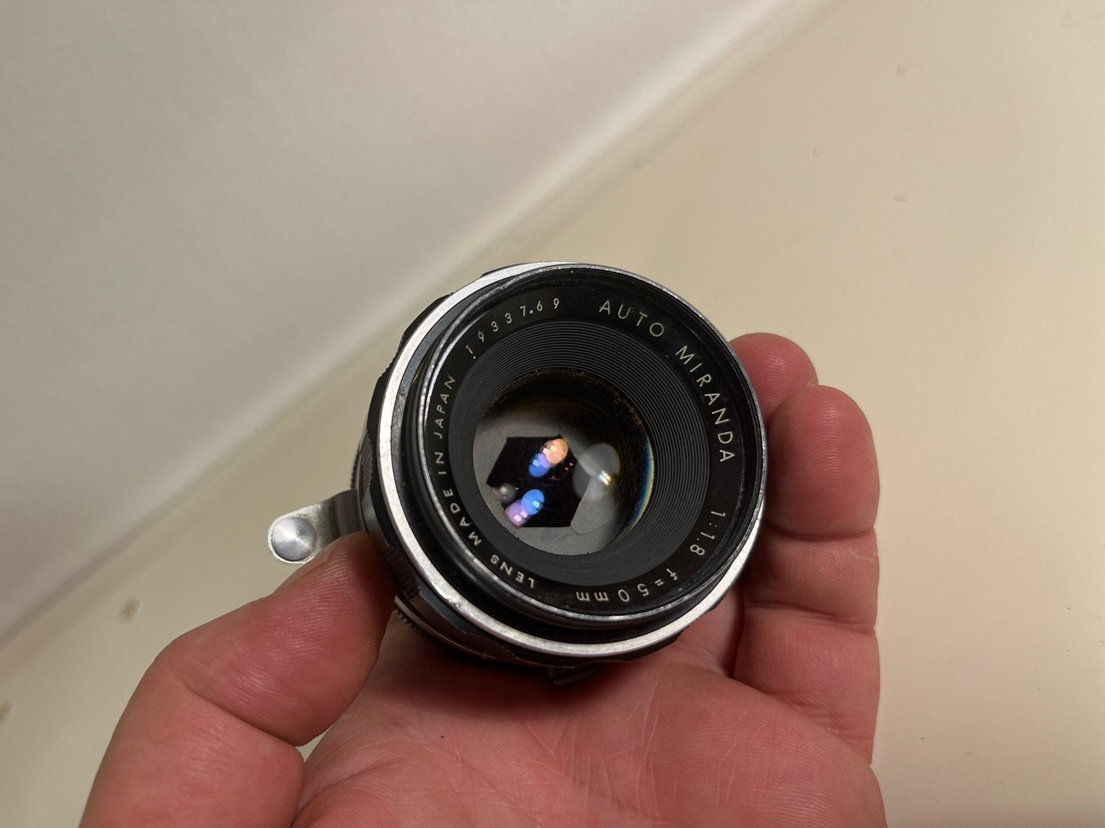 Auto Miranda 50mm f/1.8 lens, Overige merken, Gebruikt, Ophalen of Verzenden, Overige vattingen