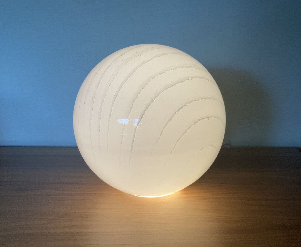 Vintage Zebra tafellamp, Ophalen, Met schakelaar, Gebruikt, Vintage