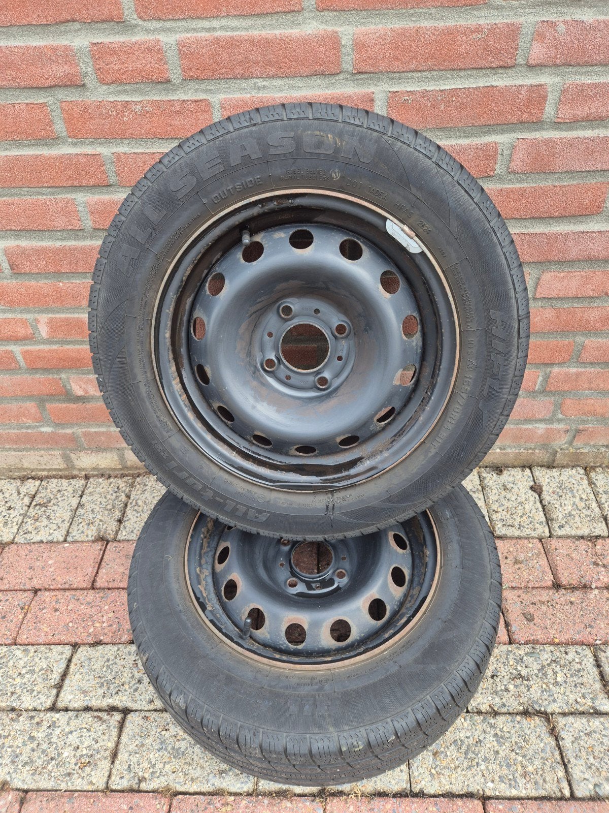 Hifly All Season banden voor Citroen C3 (2003), Ophalen, 14 inch, Gebruikt, All Season