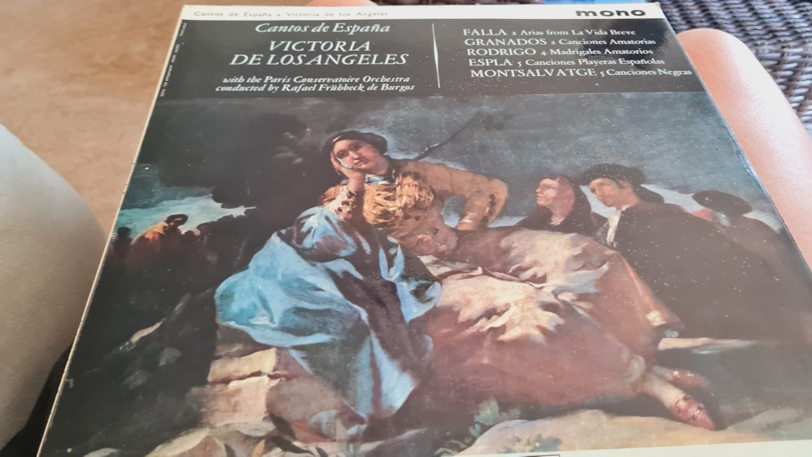 Victoria de los Angeles - Cantos de España ALP 1954, Gebruikt, Originele persing, Modernisme tot heden, Ophalen of Verzenden