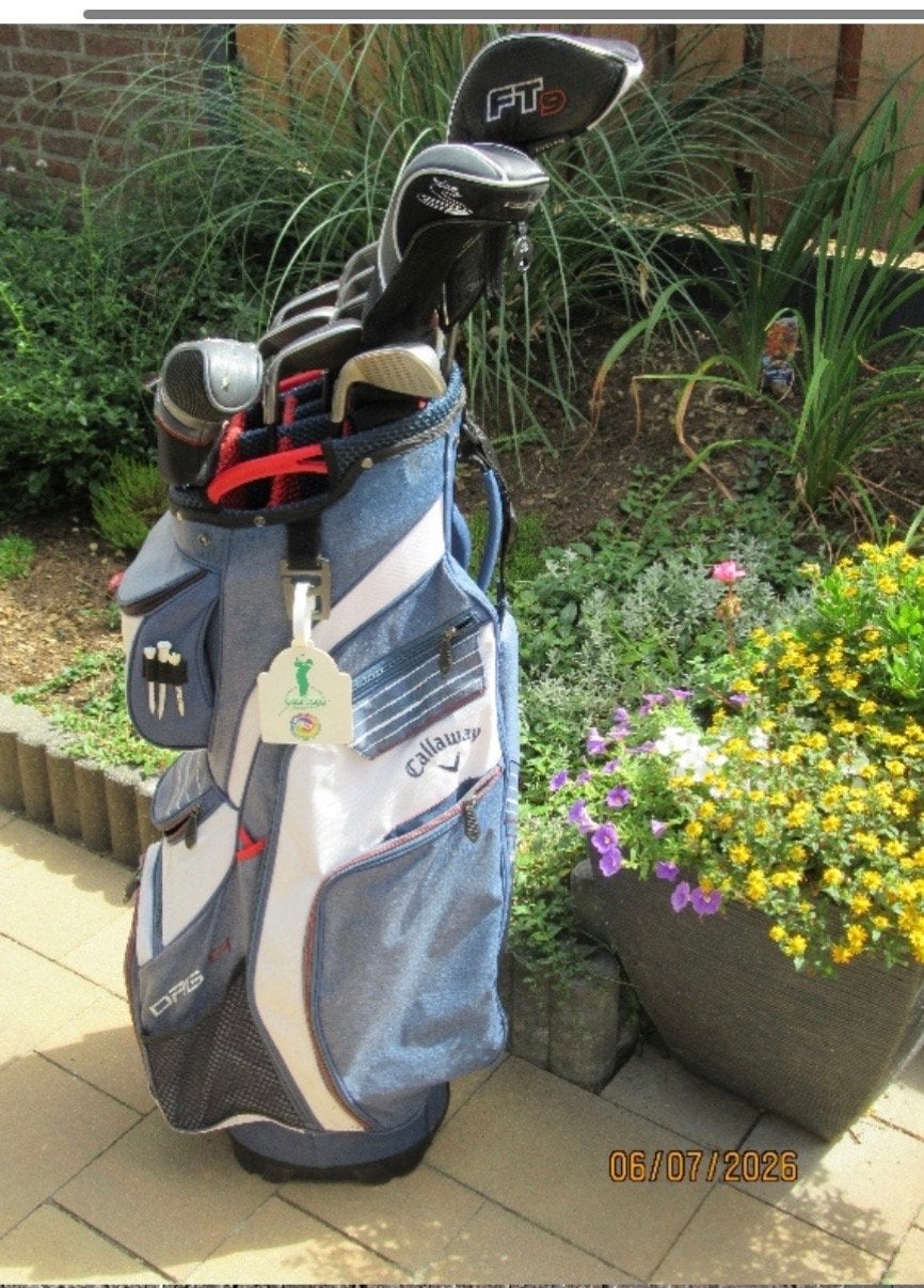 Complete golfset heren met tas en accessoires, Sport en Fitness, Ophalen, Gebruikt, Set, Callaway