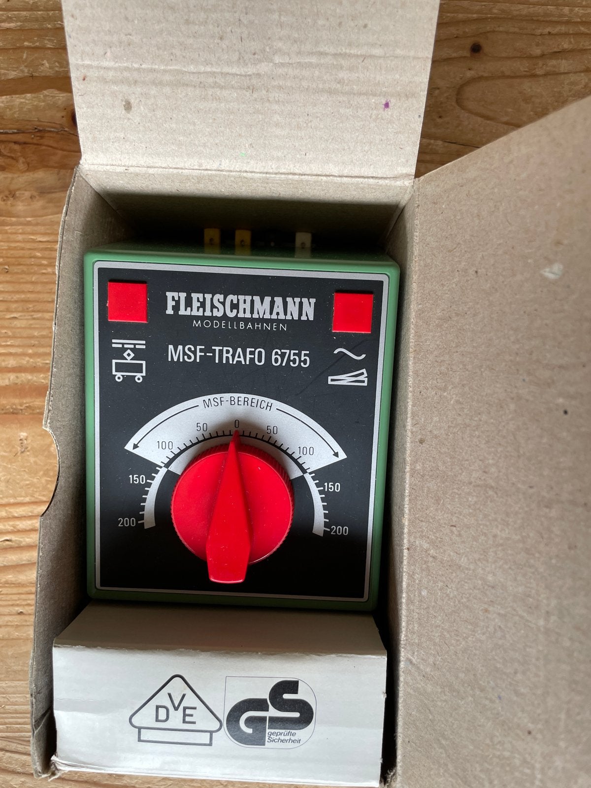 Fleischmann MSF-TRAFO 6755 Transformator in nieuwstaat, Hobby en Vrije tijd, Transformator of Voeding, Gelijkstroom, -, Fleischmann