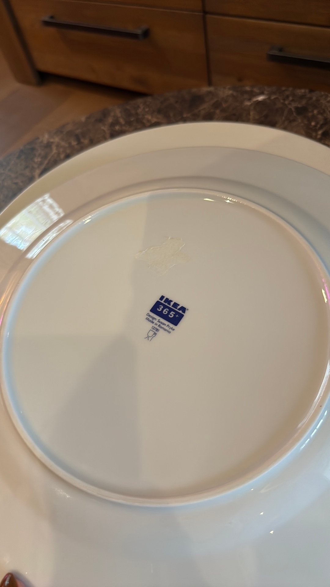 5 a 6 delig IKEA 365 servies wit, Ophalen