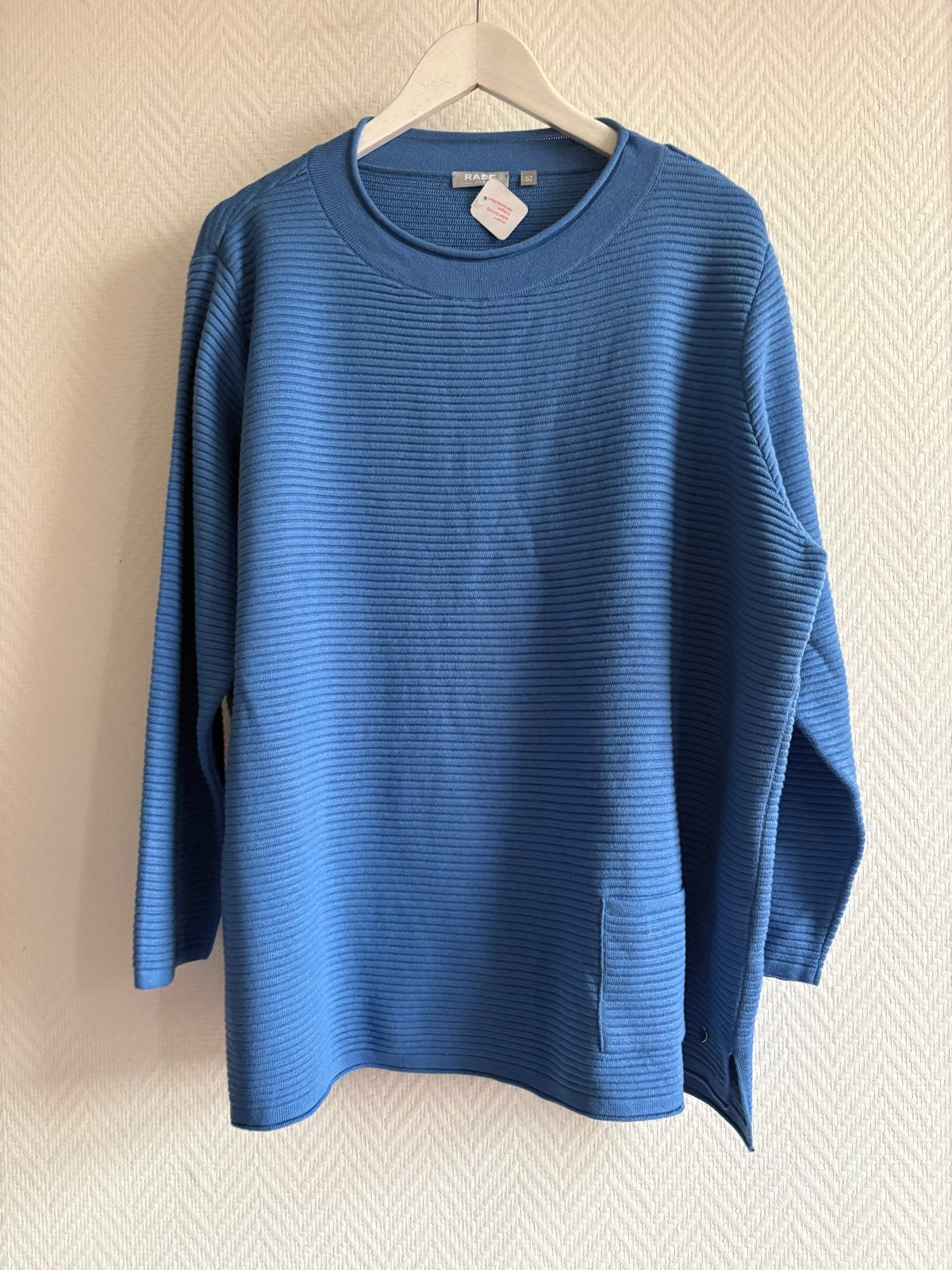 Rabe blauwe trui - Maat 52, Kleding | Dames, Ophalen of Verzenden, Nieuw, Blauw, Trui of Vest
