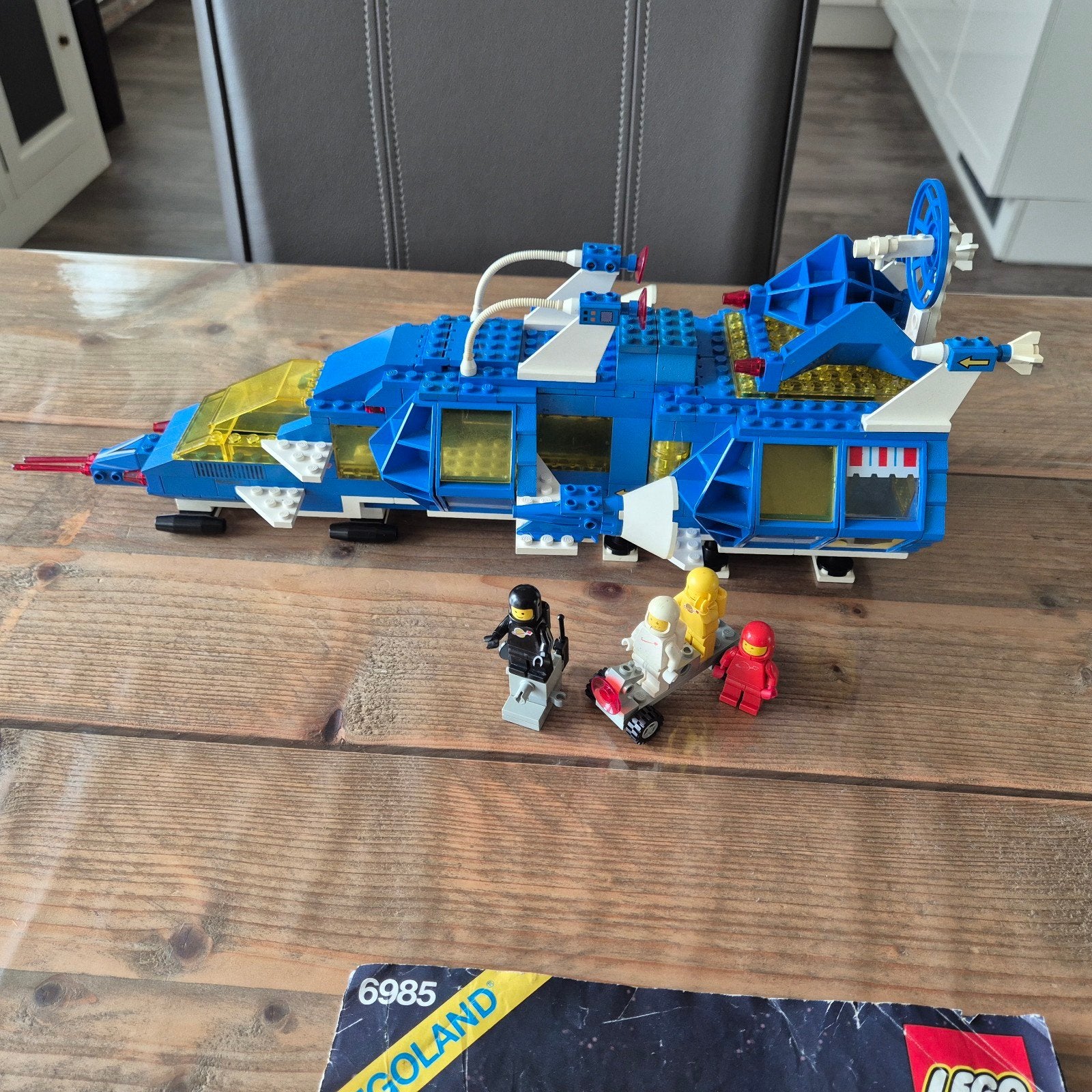 LEGO Legoland 6985 Ruimteschip met minifiguren, Ophalen of Verzenden, Gebruikt, Overige merken
