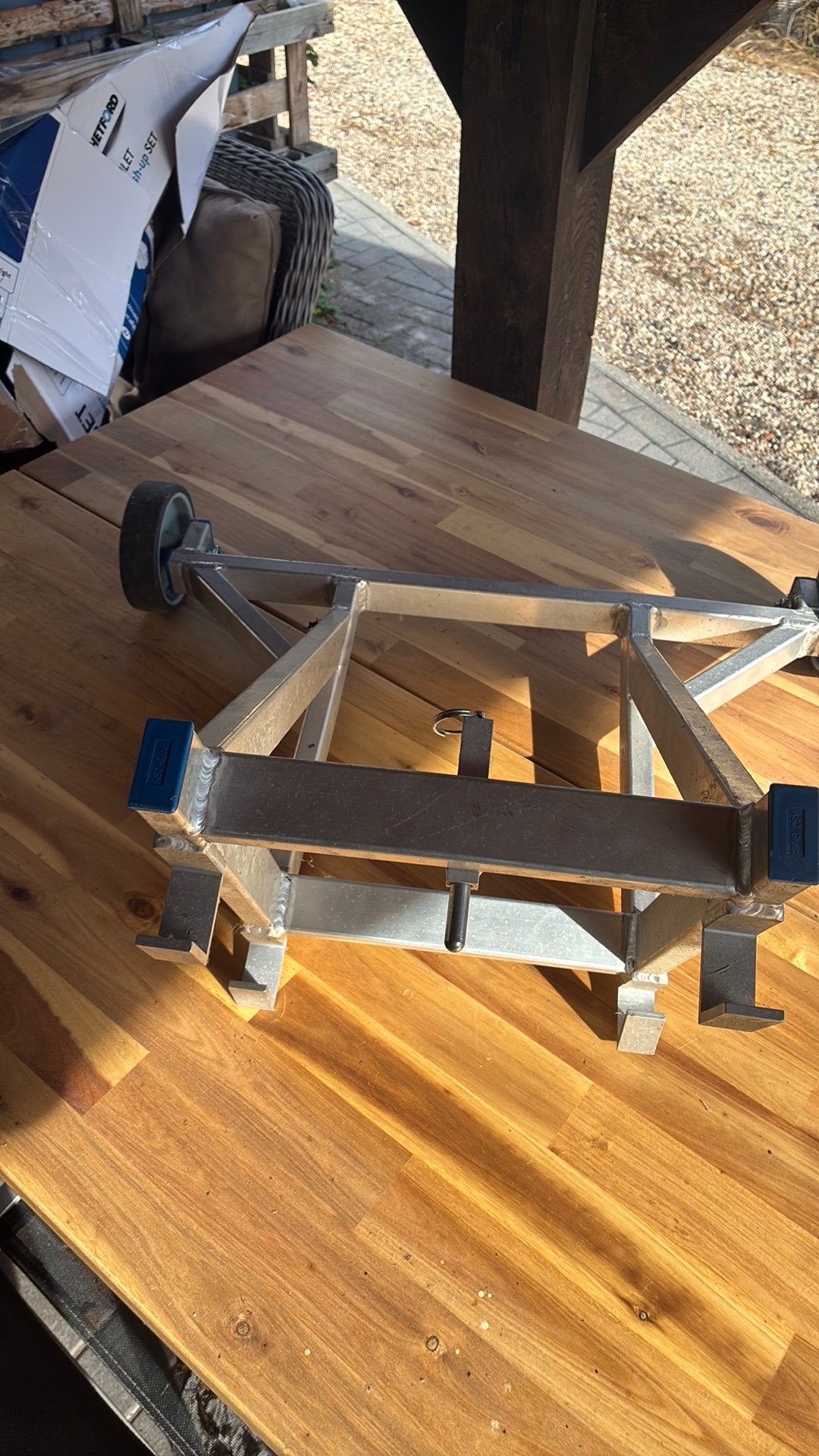 Aluminium ladderafhouder, Doe-het-zelf en Verbouw, Ophalen of Verzenden, Nieuw, Ladder
