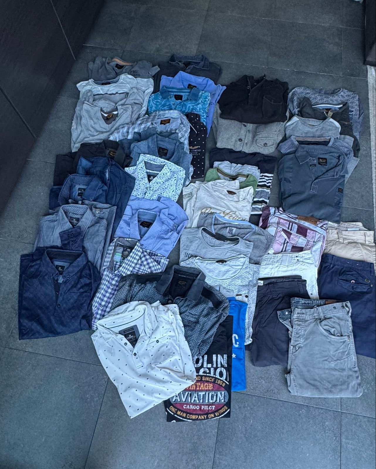 40 Diverse Pall Mall Kledingstukken Maat L - Herenkleding, Ophalen, Gedragen